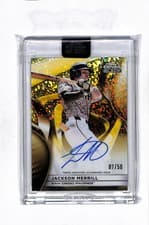 2025 Topps Chrome Black Autographs Jackson Merrill #CBA-JM