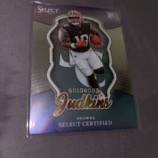 2025 Panini Select Select Certified Rookies Quinshon Judkins #20 card