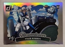 2025 Donruss Downtown! Horizontal Tyler Warren #18 card