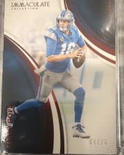 Jared Goff 2025 Panini Immaculate Base Set card