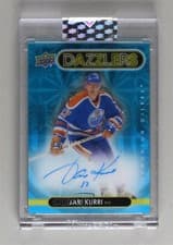 2024-25 Upper Deck Clear Cut 2021-22 UD Dazzlers Jari Kurri #DA-JK card