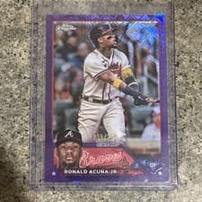 Ronald Acuna Jr. 2023 Topps Chrome card