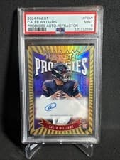 2024 Finest Prodigies Autographs Caleb Williams #P-CW card