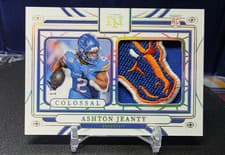 2025 Panini National Treasures Collegiate Colossal Materials Ashton Jeanty #6