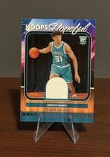 2024-25 Hoops Hoops Hopeful Memorabilia Tidjane Salaun #HHM-TSH card