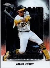 2025 Topps Chrome Update Night Terrors Jacob Wilson #NT-11 card