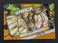 2026 Topps Chrome WWE Viral Shock AJ Lee #VIR-18 card