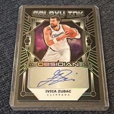 2024-25 Panini Obsidian Galaxy Ink Ivica Zubac #GI-IZL card