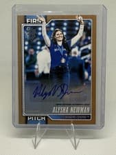 2026 Topps First Pitch Autographs Alysha Newman #FP-8 card