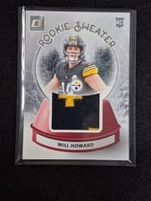 2025 Donruss Rookie Holiday Sweater Will Howard #SWE-WHD card