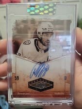 2024-25 Upper Deck Clear Cut 2004-05 UD Legendary Signatures Roman Josi #LSA-RJ card