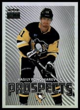 2024-25 Skybox Metal Universe Skybox Premium Prospects Vasily Ponomarev #PP-50 card