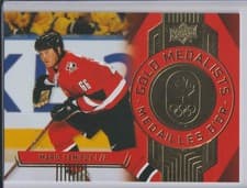2025-26 Tim Hortons Team Canada Olympic Hockey Gold Medalists Mario Lemieux #GM-13 card