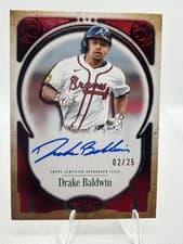 2026 Topps Tier One Prime Performers Autographs Drake Baldwin #PPA-DB card