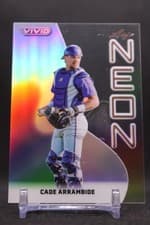 2025 Leaf Vivid Baseball Neon Cade Arrambide #NB-7 card