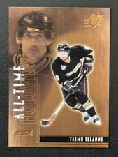 2025-26 SPx All-Time Holoview Teemu Selanne #ATG-TS card