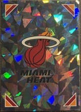 Miami Heat Team logo 2021-22 Panini NBA Sticker & Card Collection (Brazil) Base Set card