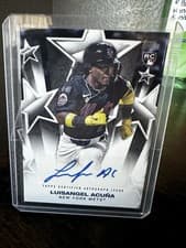 2025 Topps Baseball Stars Autographs Luisangel Acuña #BSA-LA card