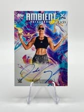 2025 Topps Exalted WWE Wrestling Ambient Autographs Jade Cargill #AMA-JCG card