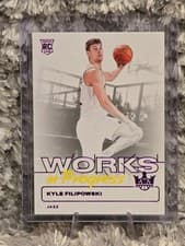 2024-25 Panini Court Kings Works in Progress Kyle Filipowski #27 card