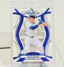 Colt Keith 2025 Panini Flawless card