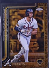 2025 Topps Gilded Collection Base Set Matt Olson #15 card