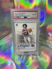 2024-25 Panini Court Kings Works in Progress Jared McCain #18 card