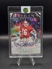 2025 Panini Origins Base Set Joe Montana #9 card