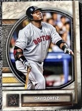 2025 Topps Museum Collection Base Set David Ortiz #44 card