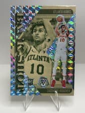 2024-25 Panini Mosaic Bank Shot Zaccharie Risacher #3 card