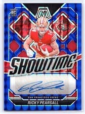 2024 Panini Mosaic Showtime Signatures Ricky Pearsall #SS-RPL card