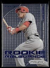 Mike Trout 2012 Panini Prizm Rookie Relevance card