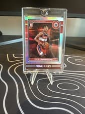 Bub Carrington 2024 Panini NBA Hoops card