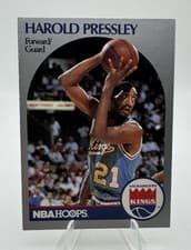 Harold Pressley 1990-91 Hoops Base Set card