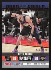 Devin Booker 2021 Panini Hoops Road to the Finals card