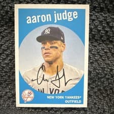 2025 Topps Heritage Heritage 25th Anniversary Aaron Judge #H25-8