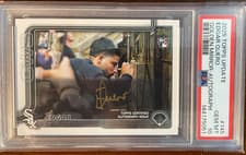2025 Topps Update Real One Golden Mirror Autographs Edgar Quero #US145 card
