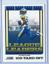 2025 Score League Leaders Kamren Kinchens #10 card