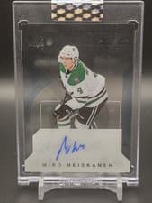 2024-25 Upper Deck Clear Cut Rookie Tribute Autos Miro Heiskanen #RA-MH card