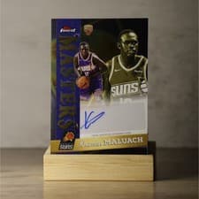 2025-26 Finest Masters Autographs Khaman Maluach #MA-KM card