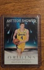2024-25 Panini Origins Meteor Shower Set Dalton Knecht #12 card