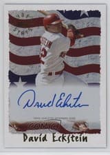 2025 Topps Archives 1995 Topps Cyberstats Autographs David Eckstein #95CA-DE card