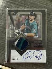 2025 Topps Autograph Patch Cal Raleigh #TFAP-RAL card