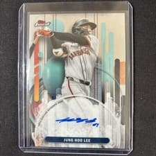 2025 Finest Autographs Jung Hoo Lee #FA-JL card