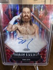 2026 Topps Chrome WWE Main Event Autographs Sami Zayn #MEA-SZ card