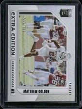 2025 Donruss Elite Extra Edition Matthew Golden #10 card