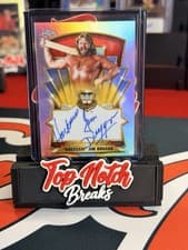 2026 Topps Chrome WWE Legendary Chrome Autographs "Hacksaw" Jim Duggan #LCA-HD card