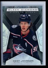 2025-26 Upper Deck Black Diamond Diamond Stars Kent Johnson #BDS-KJ card