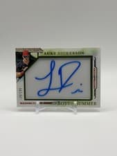 2025 Panini Boys of Summer Jumbo Acetate Signatures Luke Dickerson #20 card
