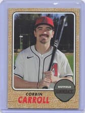 2025 Topps Heritage Heritage 25th Anniversary Corbin Carroll #H25-17 card